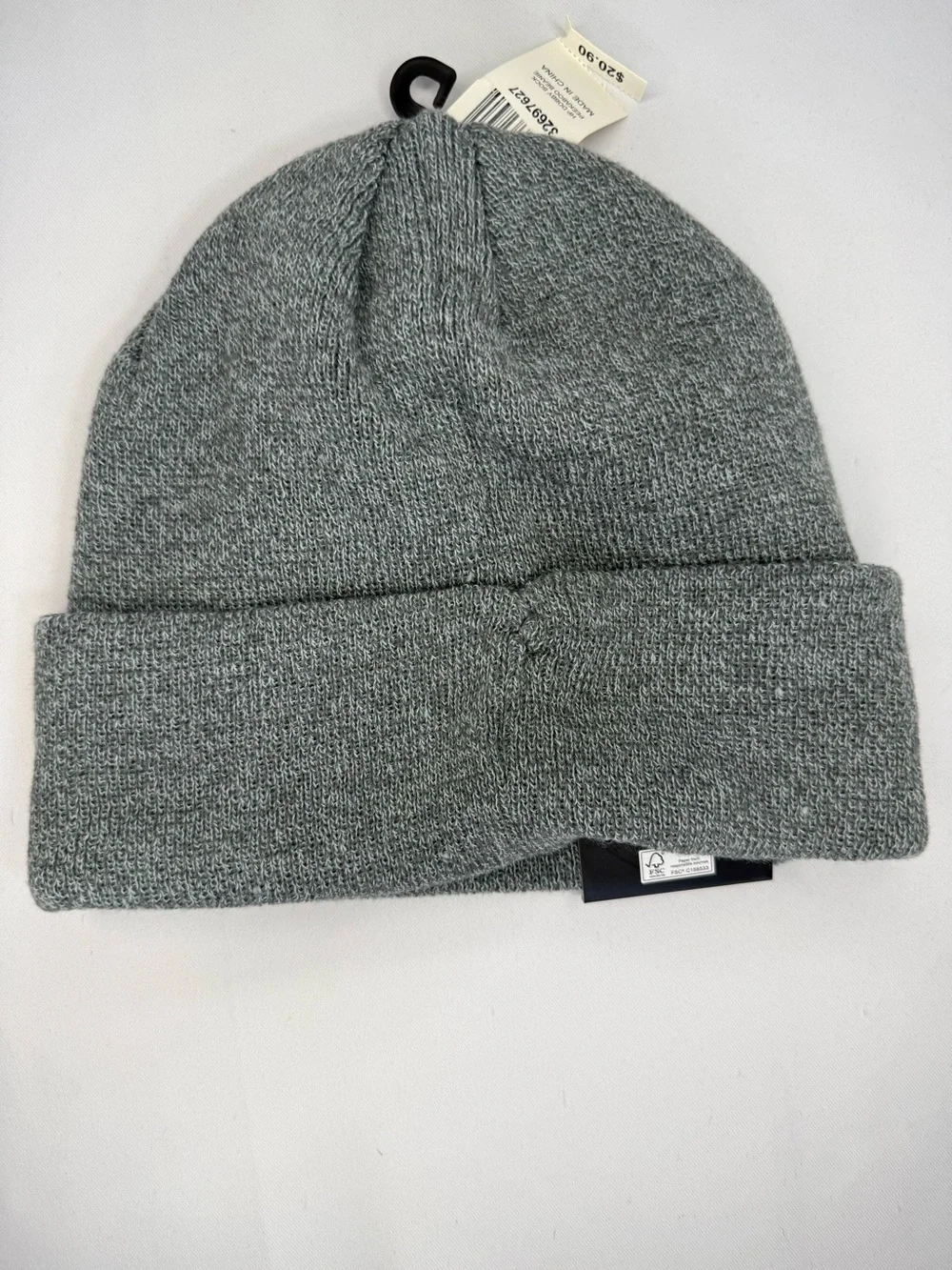 Hogwarts Grey Beanie with embroidery